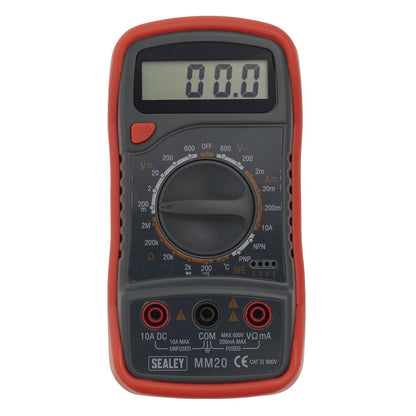 Sealey MM20 Digital Multimeter 8-Function with Thermocouple Sealey