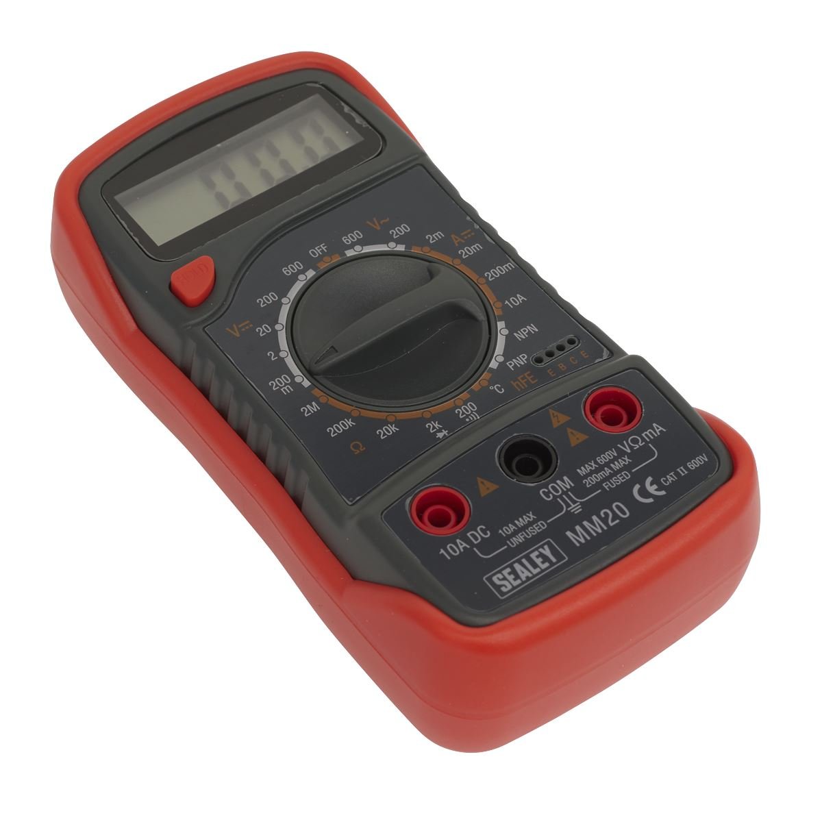 Sealey MM20 Digital Multimeter 8-Function with Thermocouple Sealey