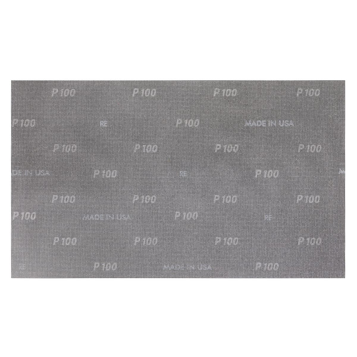 Sealey MOS1218100 Mesh Orbital Screen Sheets 12 x 18" 100Grit - Pack of 10 Sealey