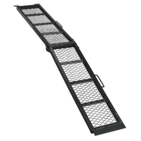 Sealey MR360 Steel Mesh Folding Loading Ramp 360kg Capacity Sealey