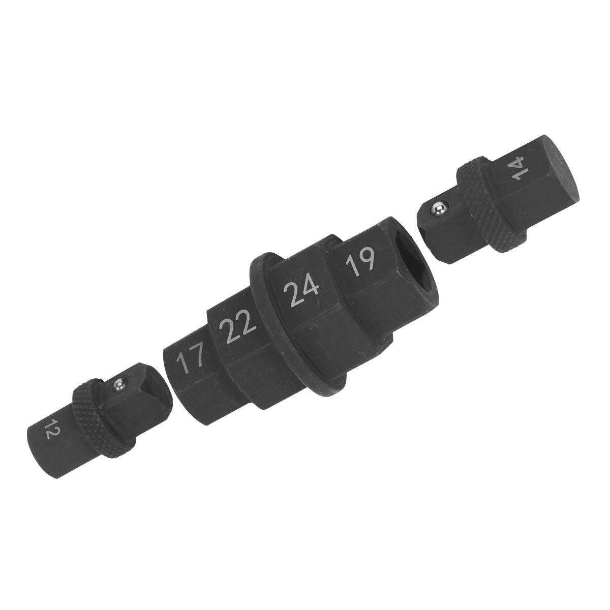 Sealey MS008 Motorcycle Spindle Tool Set 3pc Sealey