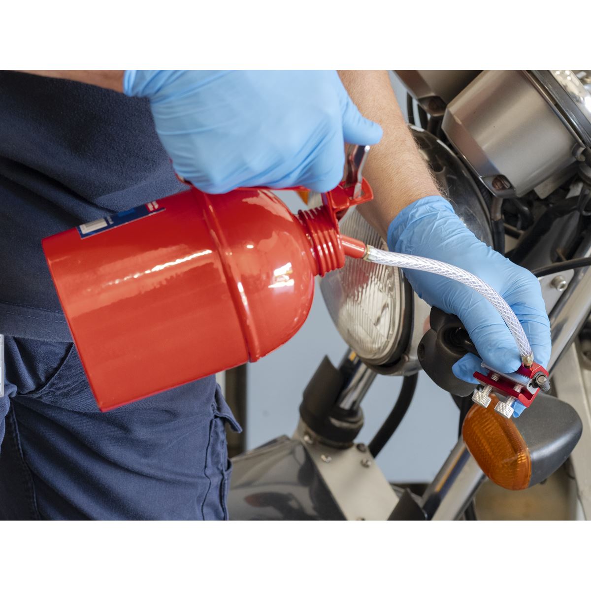 Sealey MS038 Motorcycle Twin-Clamp Cable Oiler Sealey