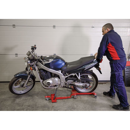 Sealey MS0630 Motorcycle Rear Wheel Side Stand Type Dolly Sealey