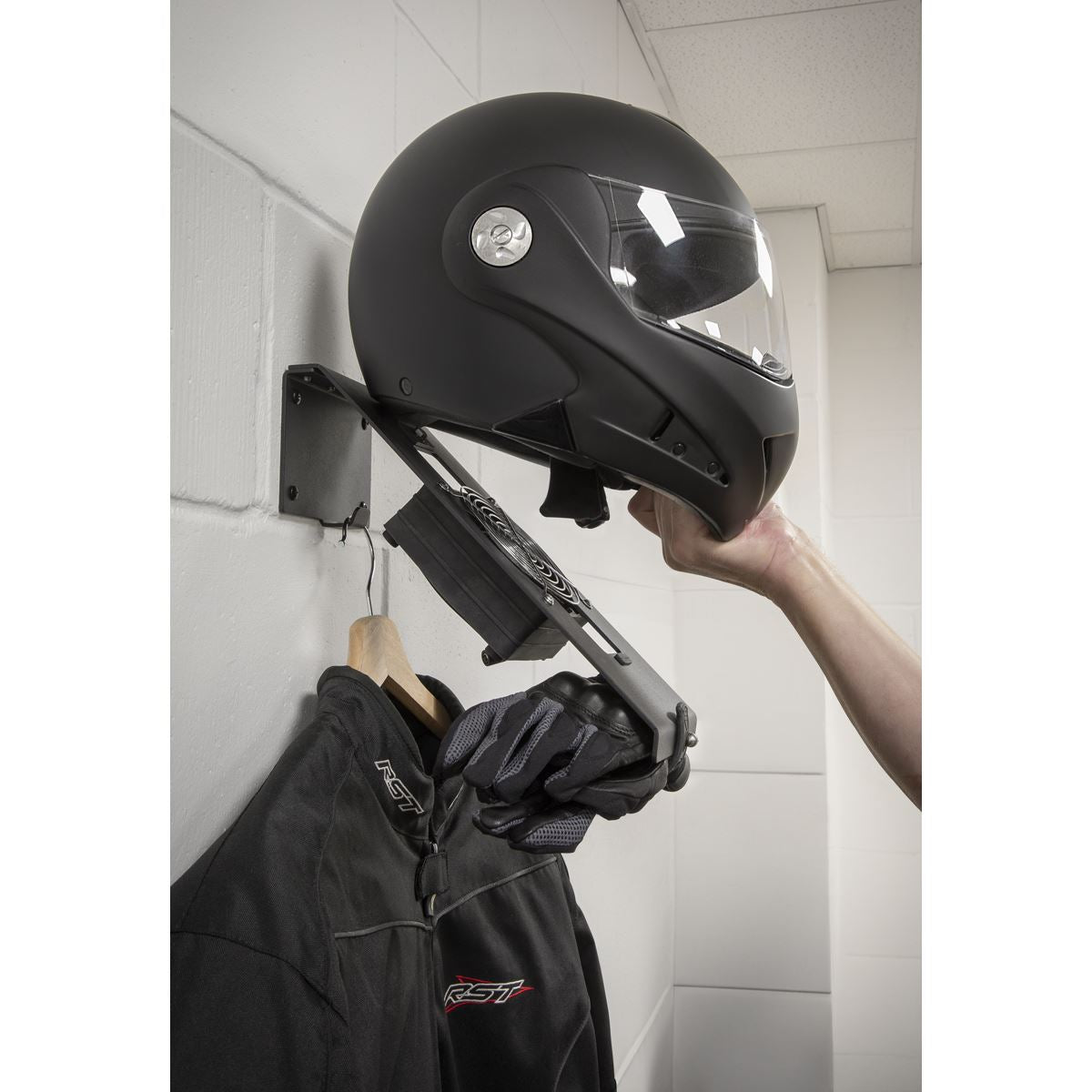 Sealey MS0812 Motorcycle Helmet and Jacket Hook Sealey