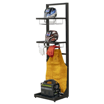 Sealey MS081FS Motorcycle Helmet & Gear Tidy Freestanding Sealey