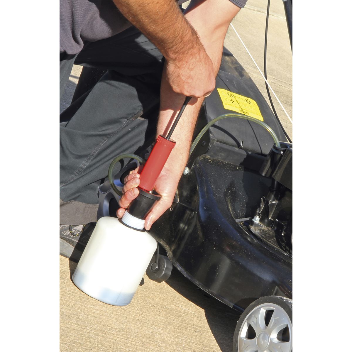 Sealey MS155 Vacuum Oil & Fluid Extractor Manual 1.6L Sealey