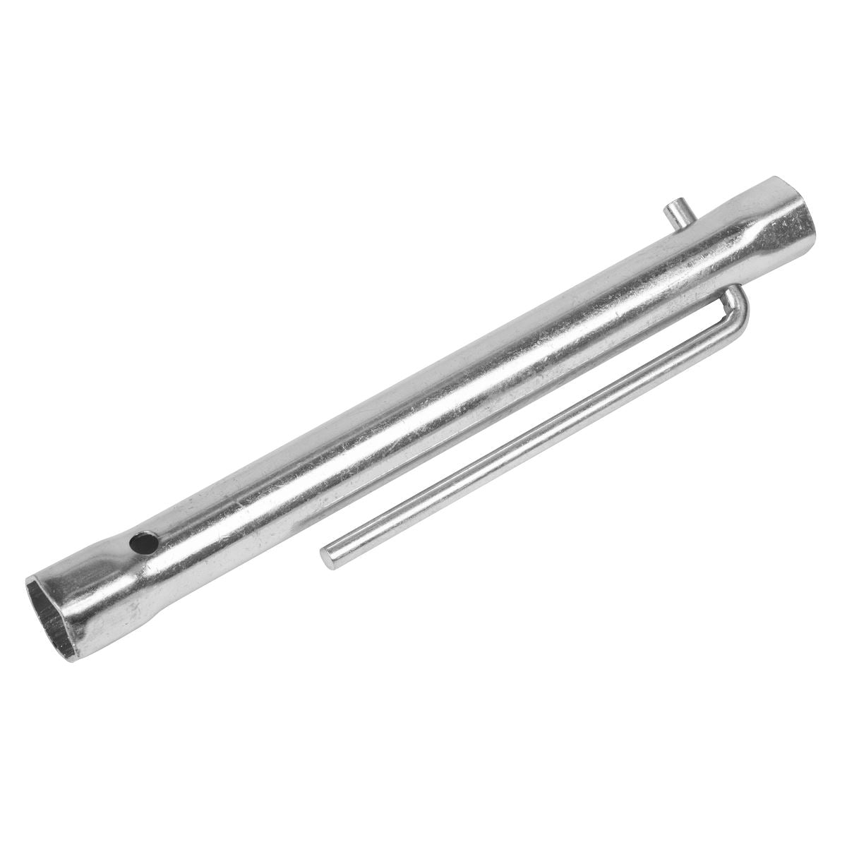 Sealey MS157 Long Reach Double End Spark Plug Box Spanner with L-Bar 16/18mm Sealey