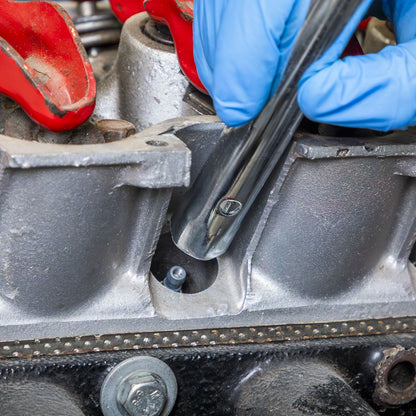 Sealey MS160 Long Reach Double End Spark Plug Box Spanner with L-Bar 14/16mm Sealey