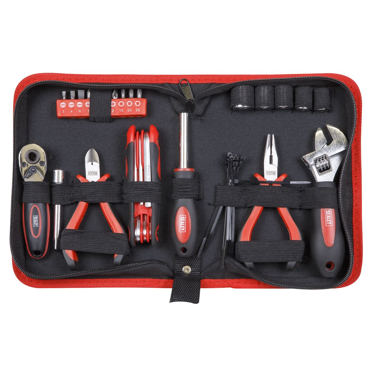 Sealey MS164 Compact Tool Kit 28pc Sealey