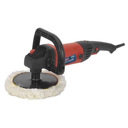 Sealey MS875PS Sander/Polisher Ø180mm Variable Speed 1200W/230V Sealey