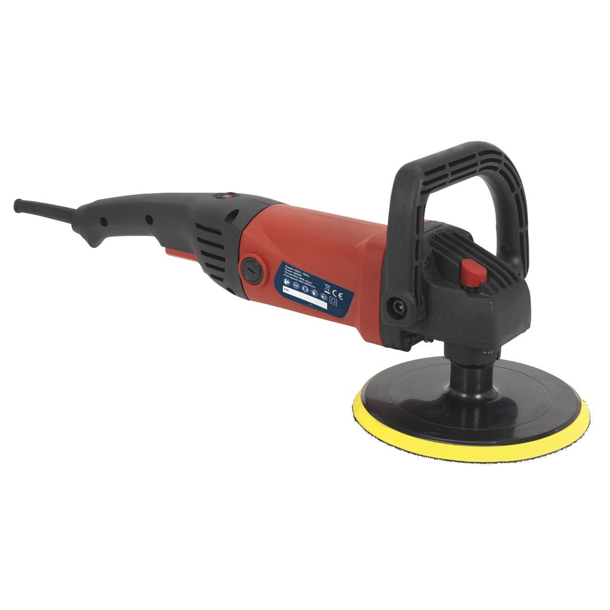 Sealey MS875PS Sander/Polisher Ø180mm Variable Speed 1200W/230V Sealey