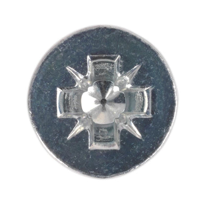 Sealey MSC825 Machine Screw M8 x 25mm Countersunk Pozi Zinc Pack of 50 Sealey