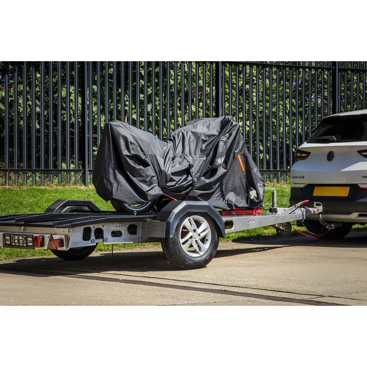 Sealey MTCM Motorcycle Transport Cover - Medium Sealey