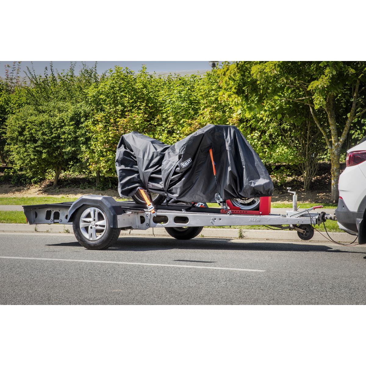 Sealey MTCM Motorcycle Transport Cover - Medium Sealey