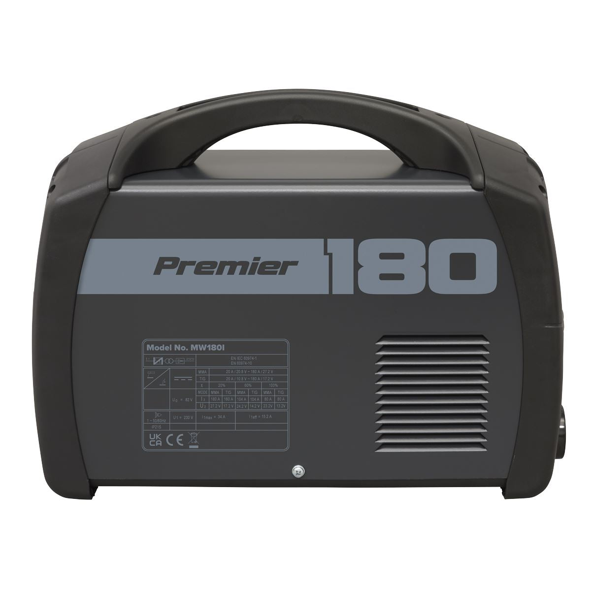 Sealey MW180I Inverter Welder 180A 230V Sealey