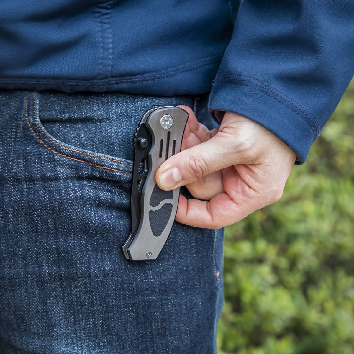 Sealey PK3 Pocket Knife Locking Large Sealey