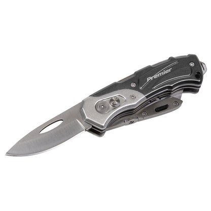 Sealey PK37 Pocket Knife Locking Twin-Blade Sealey