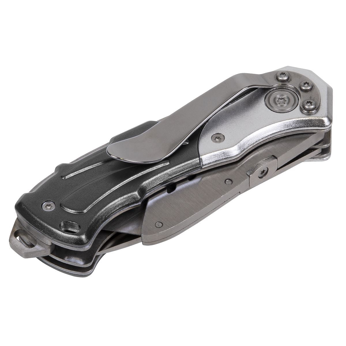 Sealey PK37 Pocket Knife Locking Twin-Blade Sealey