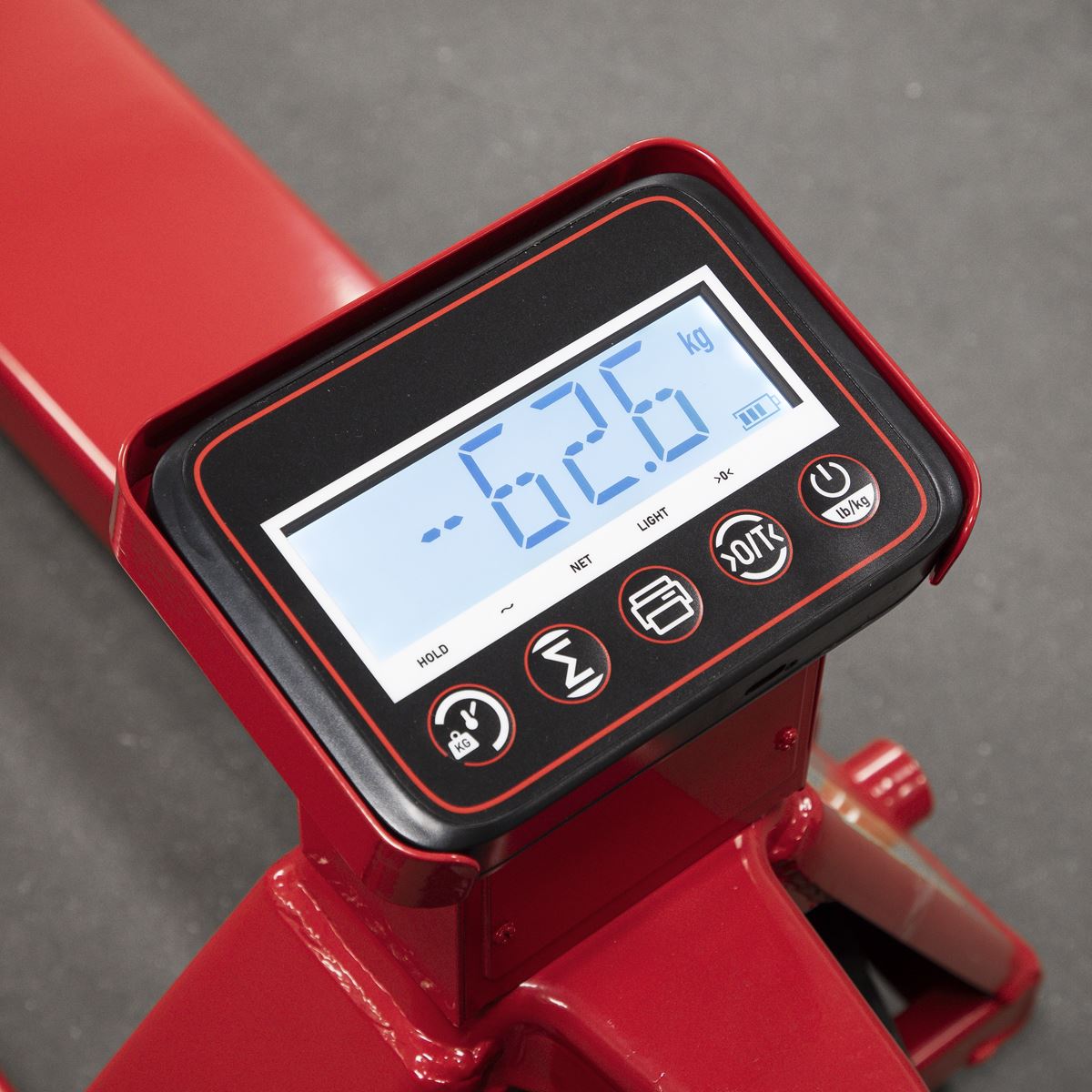 Sealey PT1150SC Pallet Truck with Scales - 2000kg Capacity 1150 x 555mm Sealey