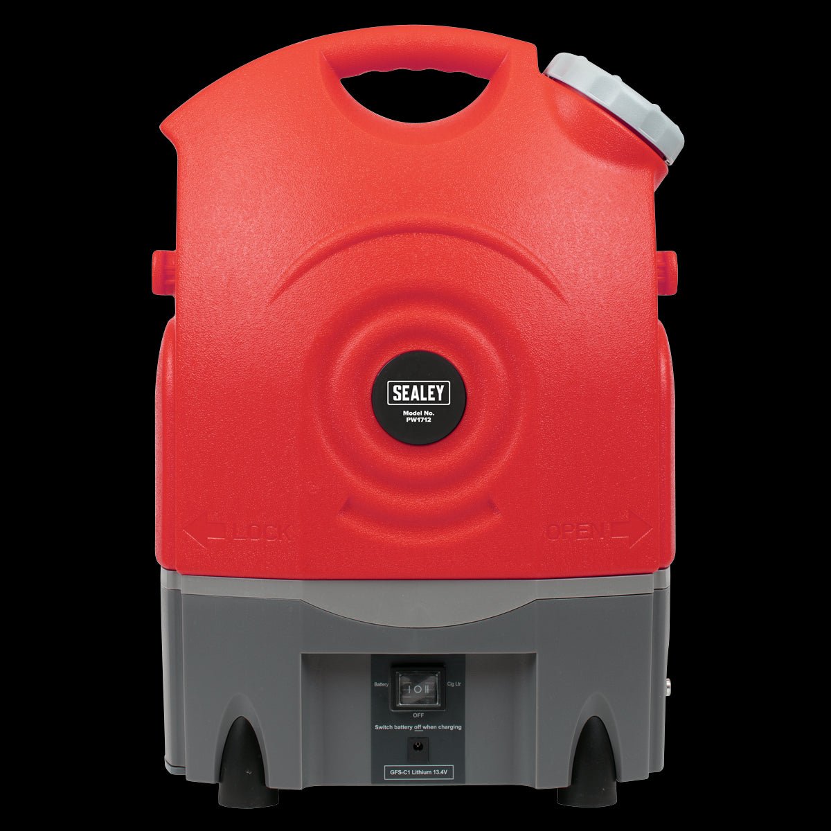 Sealey PW1712 Pressure Washer 12V Rechargeable Sealey