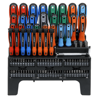 Siegen S01248 Screwdriver Bit & Nut Driver Set 100pc Sealey