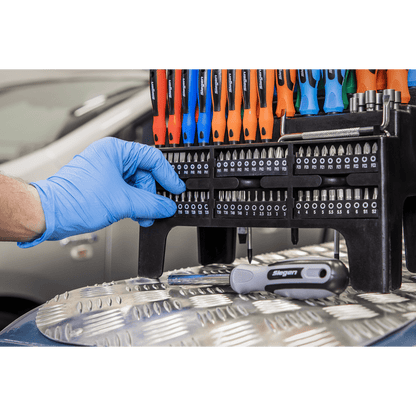 Siegen S01248 Screwdriver Bit & Nut Driver Set 100pc Sealey
