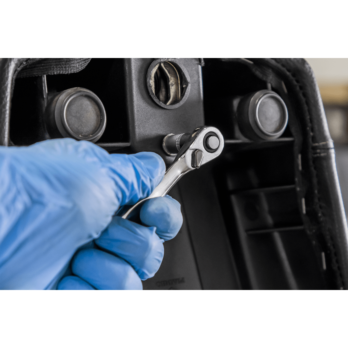 Siegen S01250 Micro Ratchet Wrench & Bit Driver Set 2pc Sealey