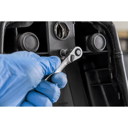 Siegen S01250 Micro Ratchet Wrench & Bit Driver Set 2pc Sealey