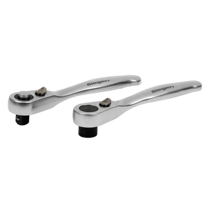 Siegen S01250 Micro Ratchet Wrench & Bit Driver Set 2pc Sealey