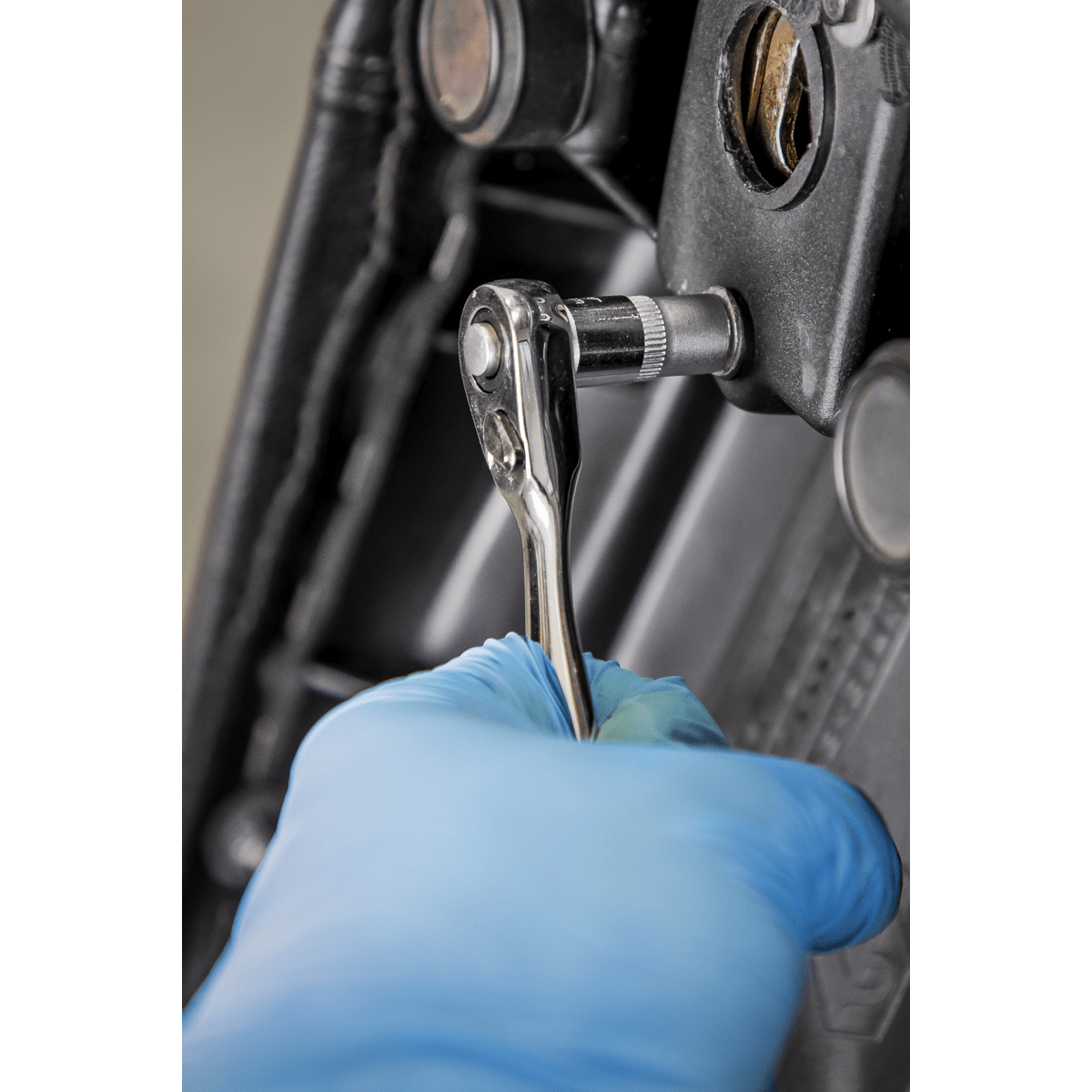 Siegen S01250 Micro Ratchet Wrench & Bit Driver Set 2pc Sealey