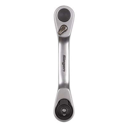 Siegen S01251 Micro Ratchet Bit Driver/Wrench 1/4"Hex  x 1/4"Sq Drive Sealey