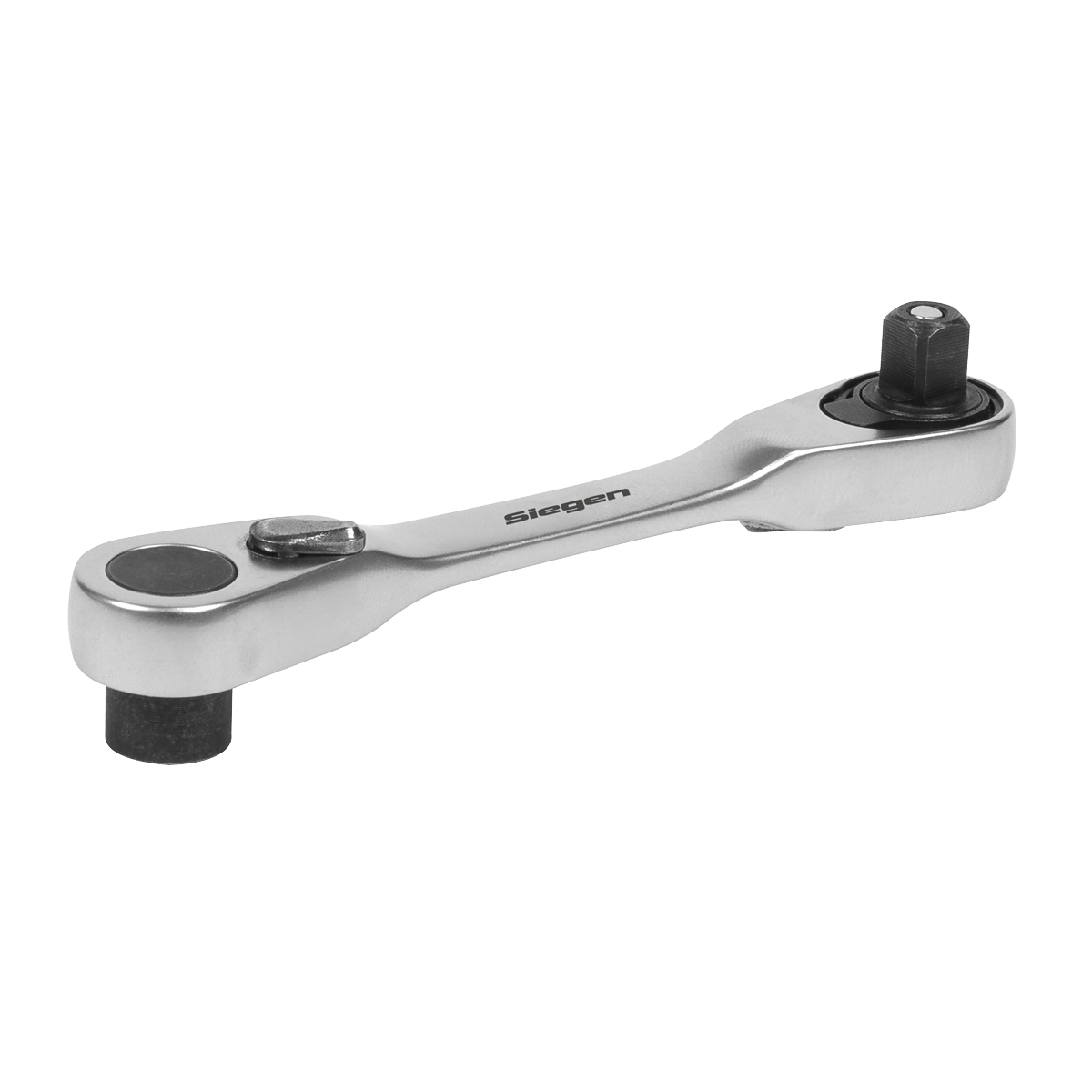 Siegen S01251 Micro Ratchet Bit Driver/Wrench 1/4"Hex  x 1/4"Sq Drive Sealey