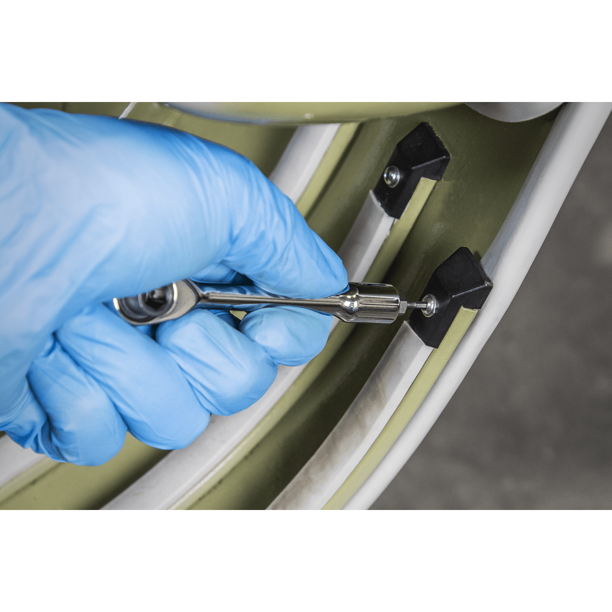 Siegen S01252 Micro Ratchet Bit Driver 1/4"Hex Sealey