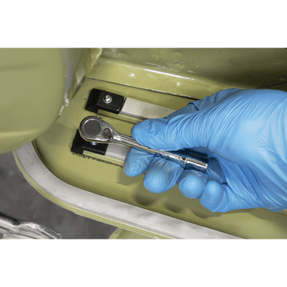 Siegen S01252 Micro Ratchet Bit Driver 1/4"Hex Sealey