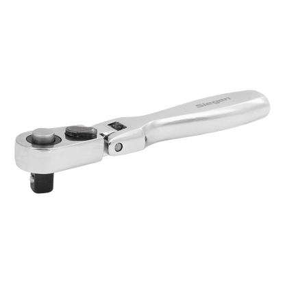 Siegen S01254 Micro Flexi-Head Ratchet Wrench 1/4"Sq Drive Sealey
