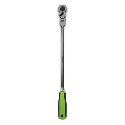 Siegen S01257 Ratchet Wrench 1/4"Sq Drive Long Flexi-Head Flip Reverse Sealey