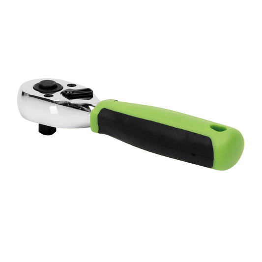 Siegen S01258 Ratchet Wrench 1/4"Sq Drive Stubby – Flip Reverse Sealey