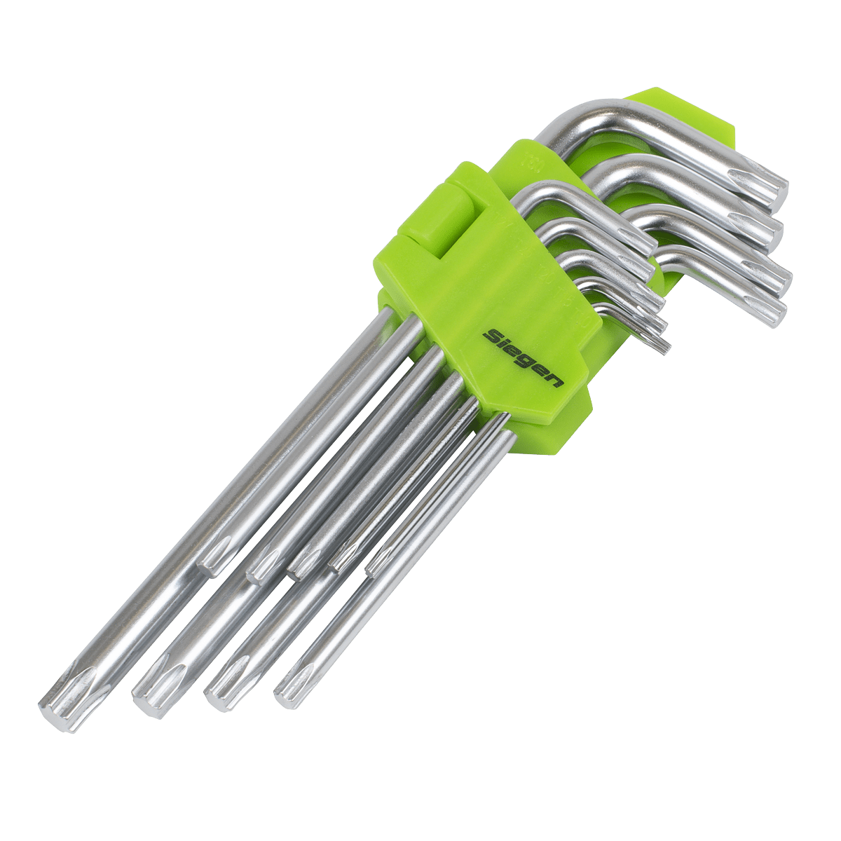 Siegen S01262 Key Set TRX-Star* Long 9pc Sealey