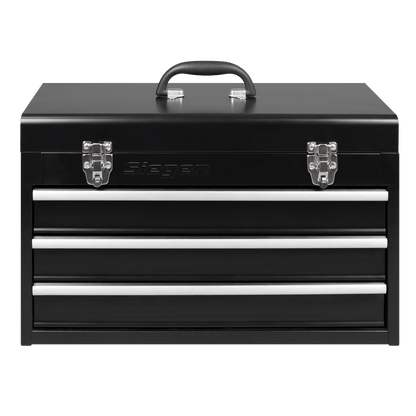 Siegen S01266 Portable Tool Chest 3 Drawer with 98pc Tool Kit Sealey