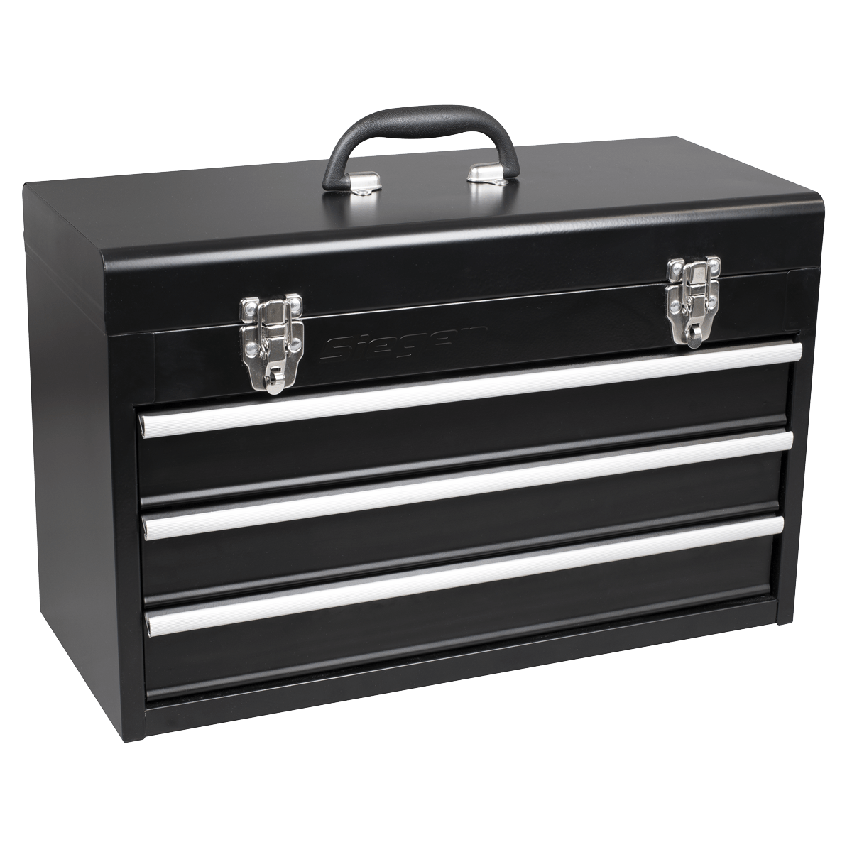 Siegen S01266 Portable Tool Chest 3 Drawer with 98pc Tool Kit Sealey
