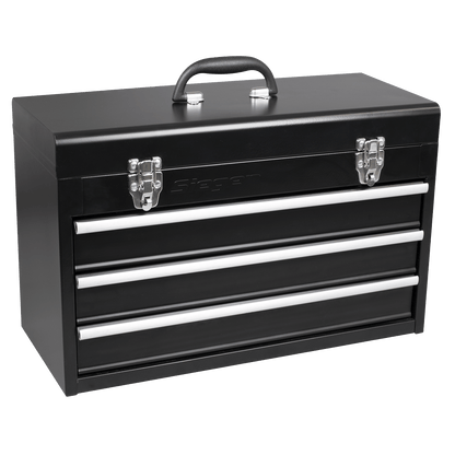 Siegen S01266 Portable Tool Chest 3 Drawer with 98pc Tool Kit Sealey