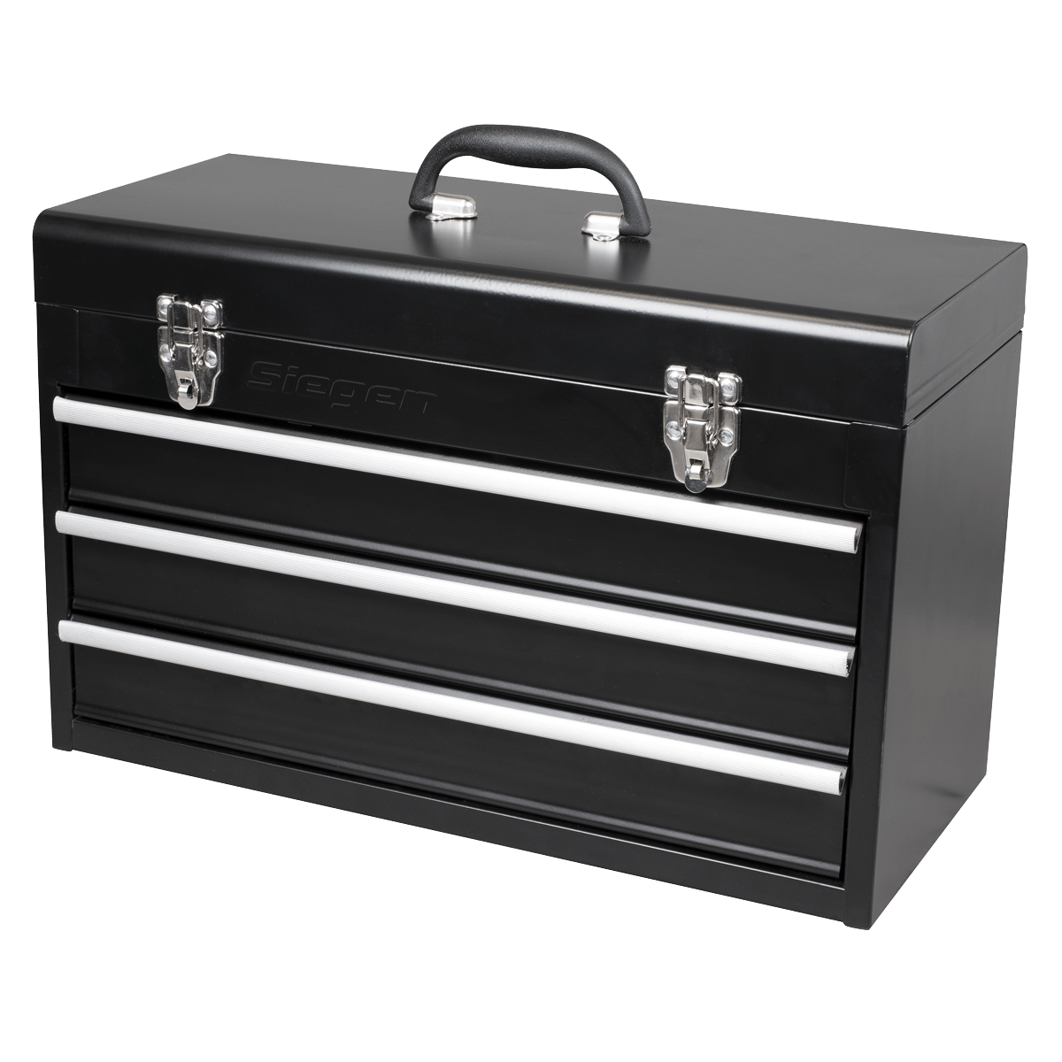Siegen S01266 Portable Tool Chest 3 Drawer with 98pc Tool Kit Sealey