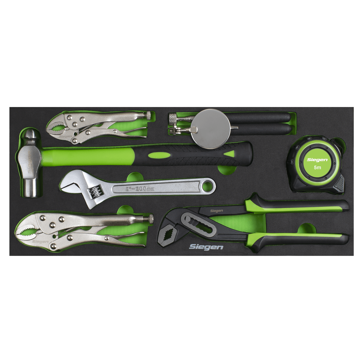 Siegen S01266 Portable Tool Chest 3 Drawer with 98pc Tool Kit Sealey