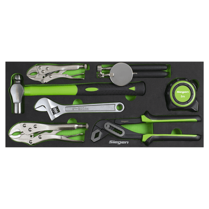 Siegen S01266 Portable Tool Chest 3 Drawer with 98pc Tool Kit Sealey