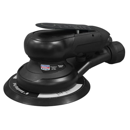 Sealey SA803 Air Palm Orbital Sander 6" Ø150mm Dust-Free Sealey