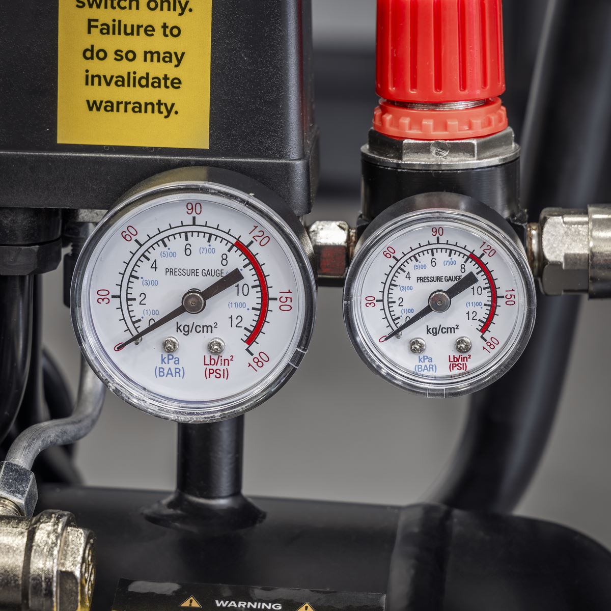 Sealey SAC5030VA 50L V-Twin Direct Drive Air Compressor 3hp Sealey