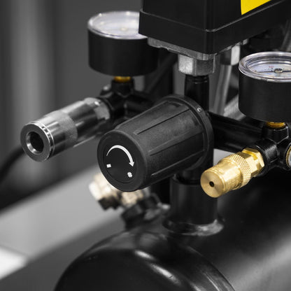 Sealey SAC6000S 6L Oil Free Low Noise Direct Drive Air Compressor 1hp Sealey