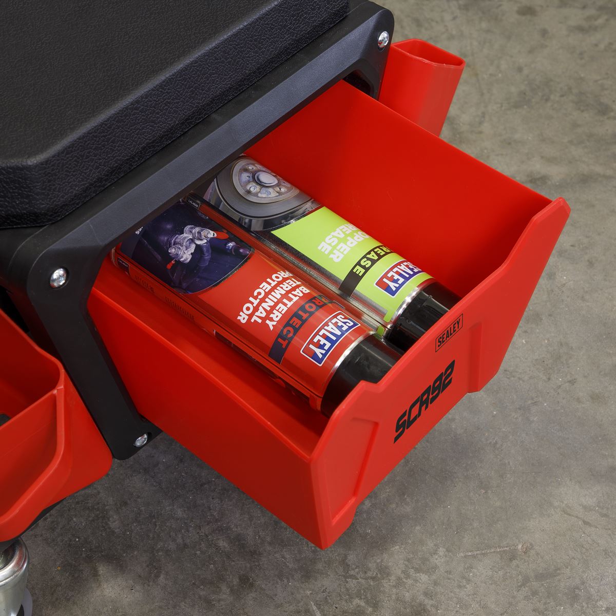 Sealey SCR92 Mechanic's Detailing Utility Seat Sealey