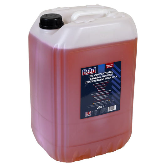 Sealey SCS004 TFR Detergent with Wax Concentrated 25L Sealey