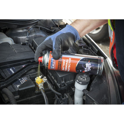 Sealey SCS015S Battery Terminal Protector 500ml Sealey